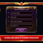 Hướng Dẫn Đăng Ký Sunwin Từng Bước